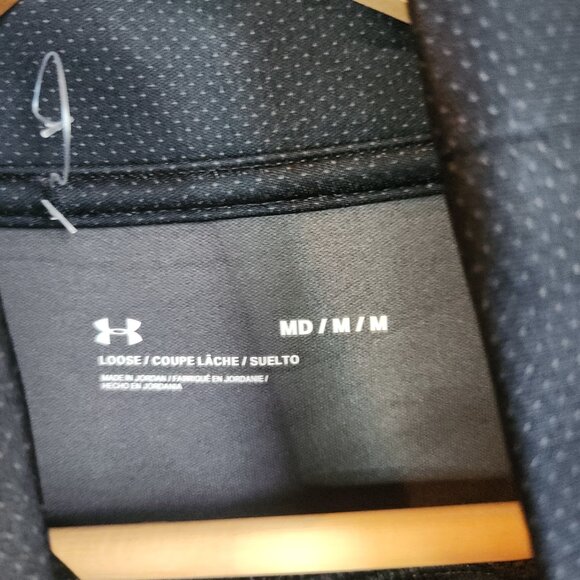 Under Armour Womens Fleece Sweater Medium Pullover Turtleneck Coldgear Loose EUC - Picture 7 of 10